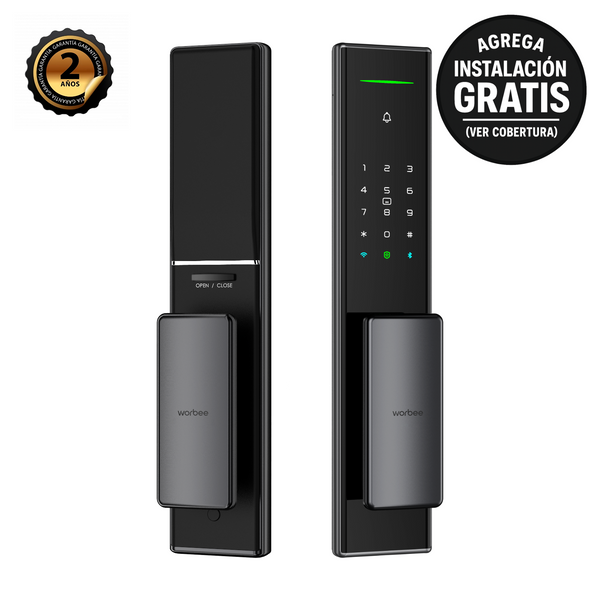 CERRADURA DIGITAL INTELIGENTE P5 SERIES + HUB WI-FI